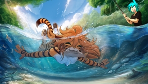 Tiger Fishing