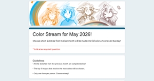 May 2026 Color Vote!