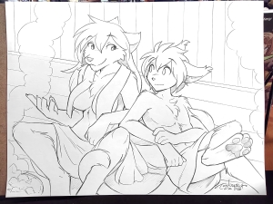 Anthrocon 2026 TK Sketches
