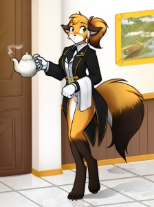 Butler Mike by Thomas Fischbach colored by Artimishka