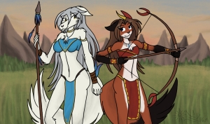 Tribal Laura and Raine
