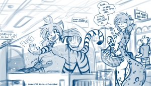 Flora and Kat - Shopping Day