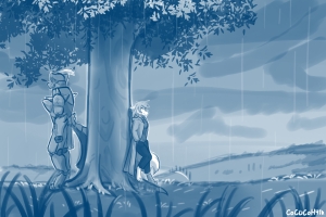 Zen and Natani as Elric Brothers