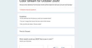October 2026 Color Vote