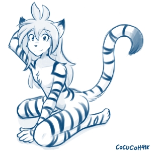 Flora's posin'